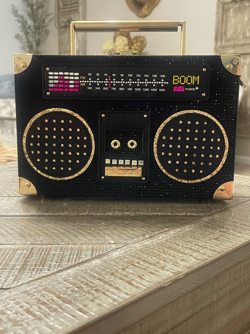 Aldo Kuzitrin Boombox Purse